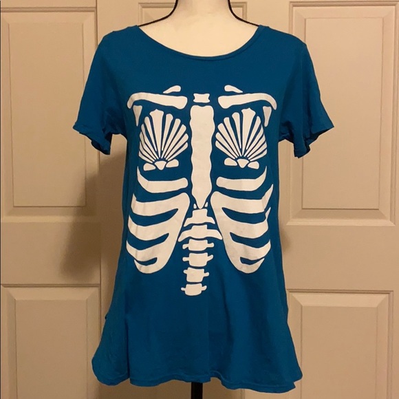 Wildfox Tops - Wildfox skeleton mermaid top Wildfox Tops - Wildfox skeleton mermaid top